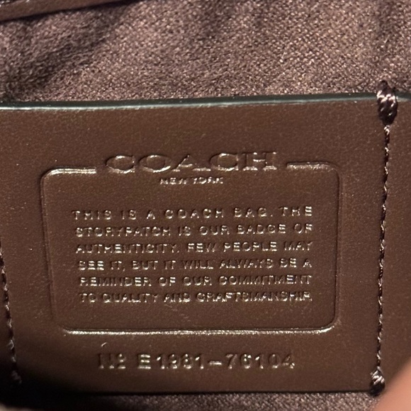 Authentic limited edition custom COACH, real python, new - Picture 3 of 14